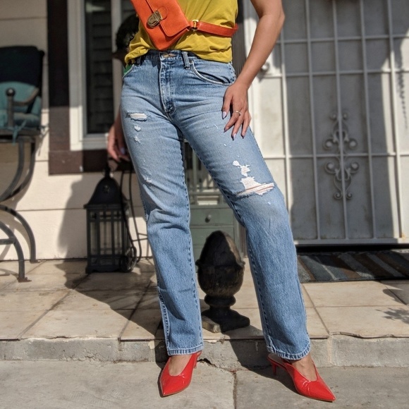 ∆Wrange Distressed Jeans∆ - Picture 4 of 4